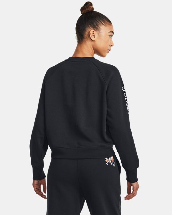 Women's UA Heavyweight Terry Crew in Black image number 1
